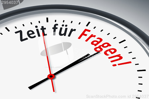 Image of Uhr mit Text