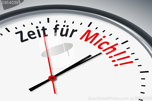 Image of Uhr mit Text