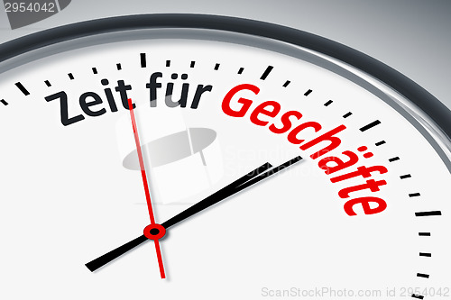 Image of Uhr mit Text