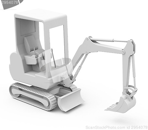 Image of the excavator