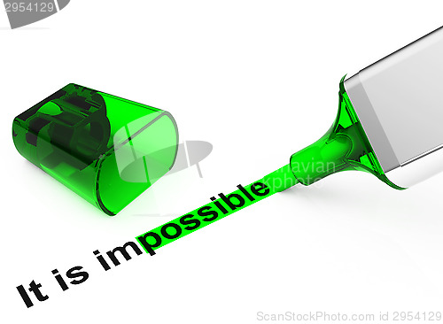 Image of im-possible