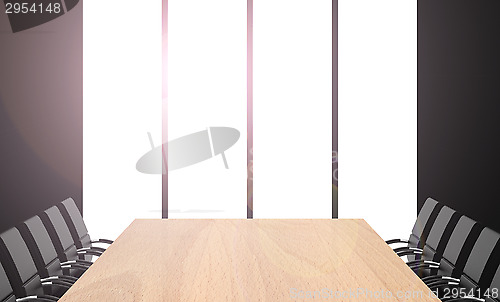 Image of the meeting table