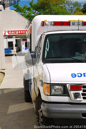 Image of Ambulance at emergency