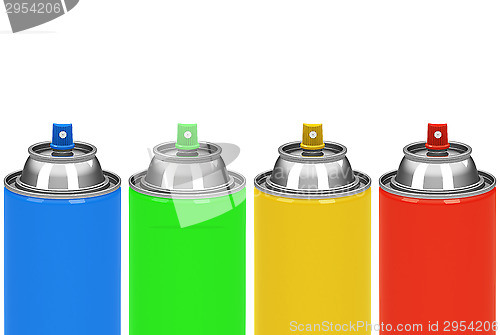 Image of the spray cans