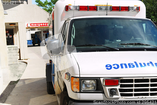 Image of Ambulance at emergency