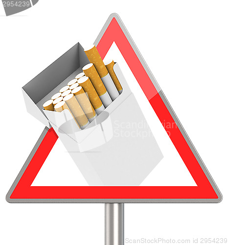 Image of the cigarette box