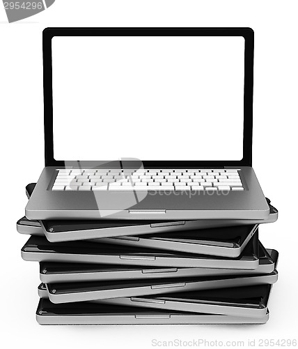 Image of the laptop stack