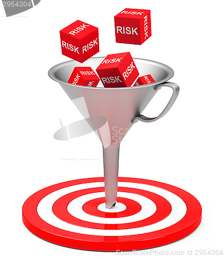 Image of risk concept