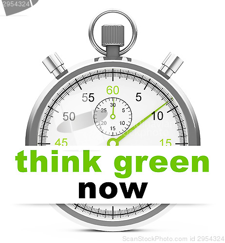 Image of think green now