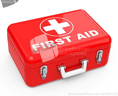 Image of the first-aid box
