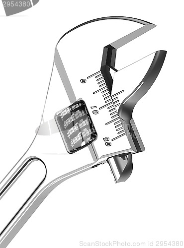 Image of the adjustable wrench