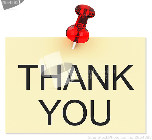 Image of thank you