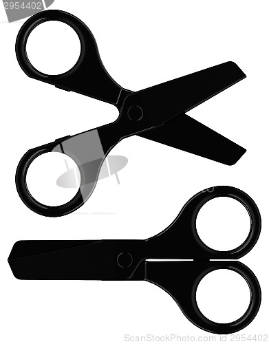 Image of the black scissors