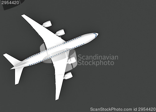 Image of the airplane