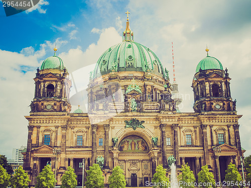 Image of Retro look Berliner Dom