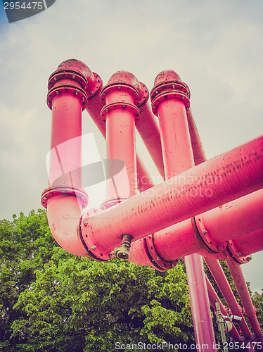 Image of Retro look Berlin water pipes