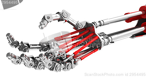 Image of the robotic hand