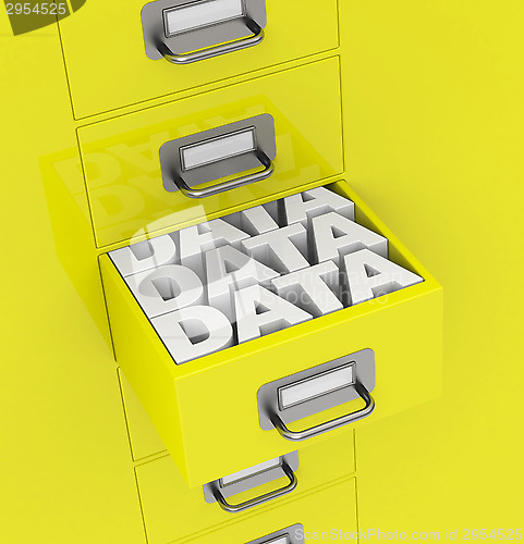 Image of data storage