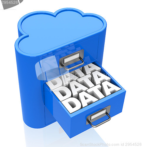 Image of data storage