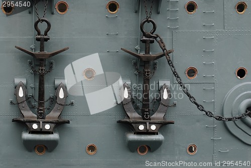 Image of Anchors on "Aurora".