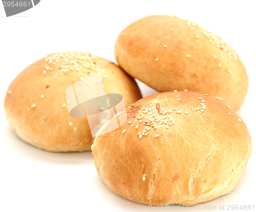 Image of bun with sesame seeds