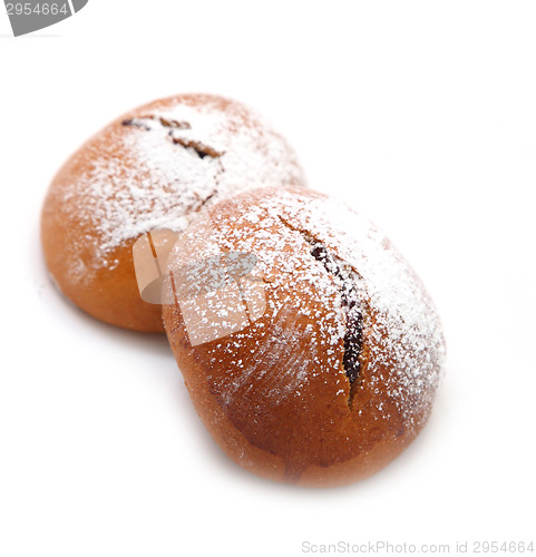 Image of buns with jam