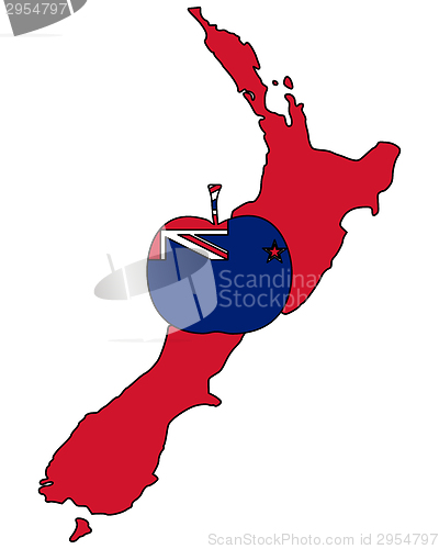 Image of New Zealand apple