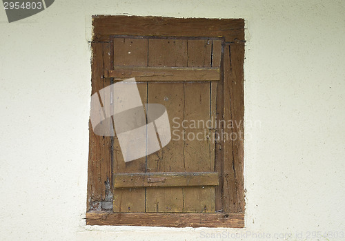 Image of Wooden window