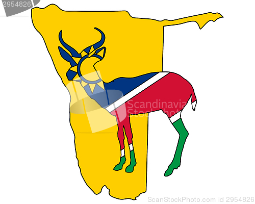 Image of Namibia antelope