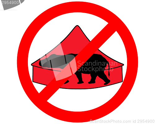 Image of Hippo in circus prohibited