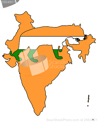 Image of India tiger