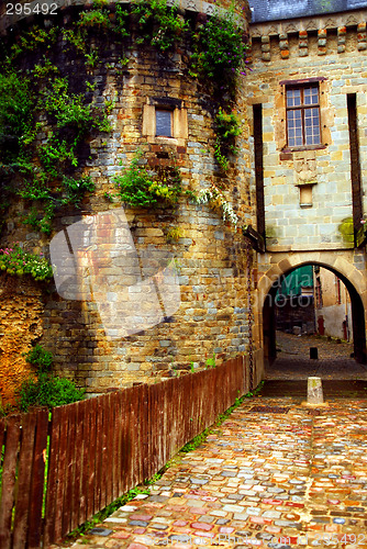 Image of Old stone walls in Rennes