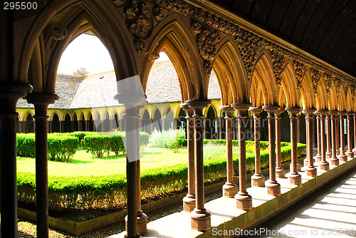 Image of Mont Saint Michel Cloister