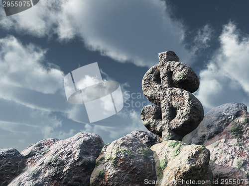 Image of dollar rock