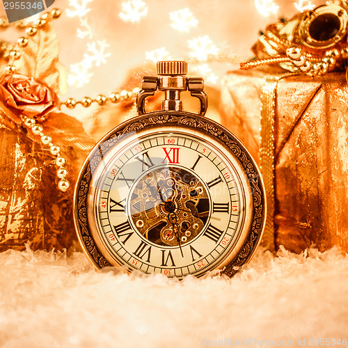 Image of Christmas pocket watch