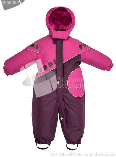 Image of Childrens snowsuit fall