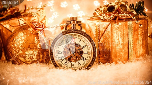 Image of Christmas pocket watch