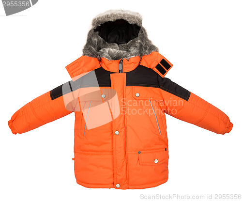 Image of Warm jacket isolated