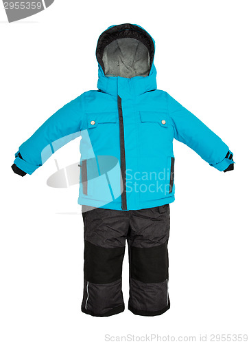 Image of Childrens snowsuit fall