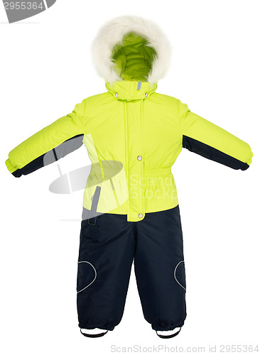 Image of Childrens snowsuit fall