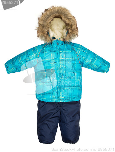 Image of Childrens snowsuit fall