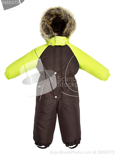 Image of Childrens snowsuit fall