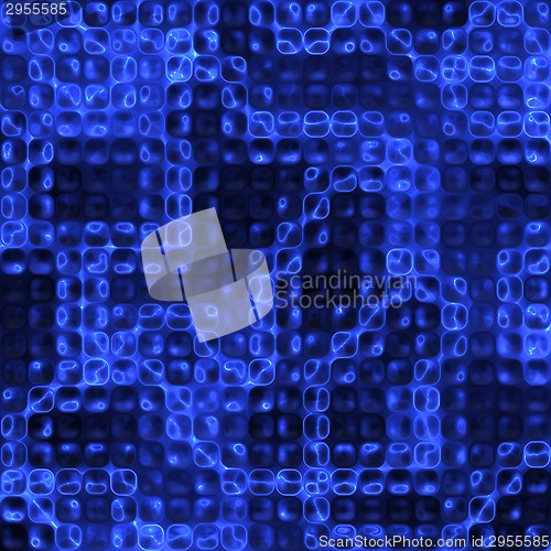 Image of Blue abstract pattern