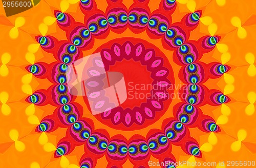 Image of Abstract bright pattern