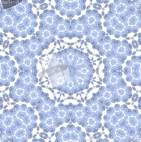 Image of Abstract blue pattern