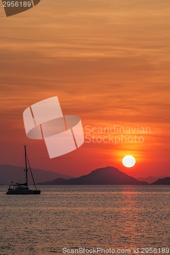 Image of Sunset on Flores