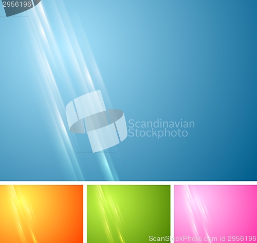 Image of Tech vibrant abstract vector background