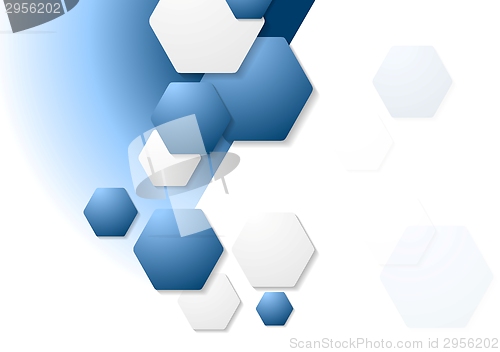 Image of Abstract geometry corporate background