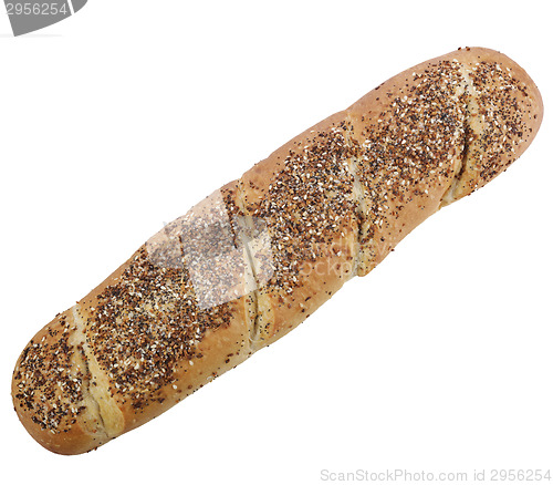 Image of Bread Loaf With Seeds And Spices