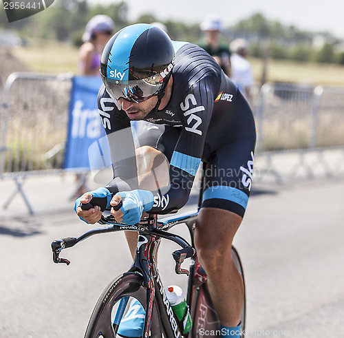 Image of The Cyclist David Lopez Garcia